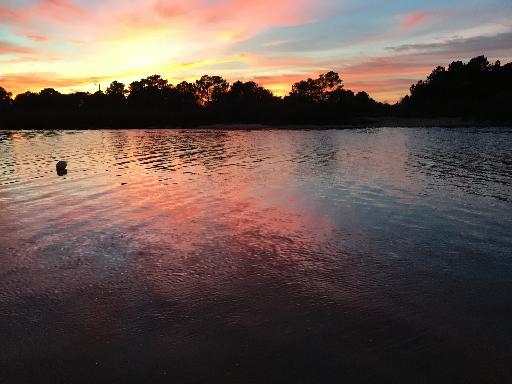 Coucher de soleil sur l'Adriatique Cours 1